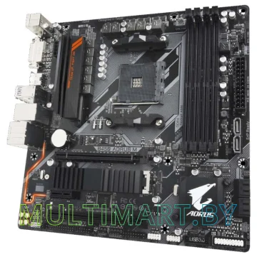 Материнская плата Gigabyte B450 AORUS M (rev. 1.0) картинка 3